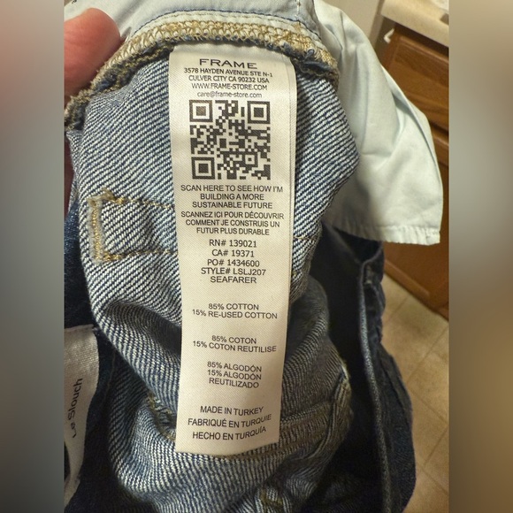 FRAME Le Slouch Straight Leg Jeans - Picture 9 of 9